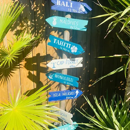 Homestay Evasion Tropicale - D'artiste Avec Jacuzzi Prive Dans Un Jardin Exotique Merignac (Gironde)