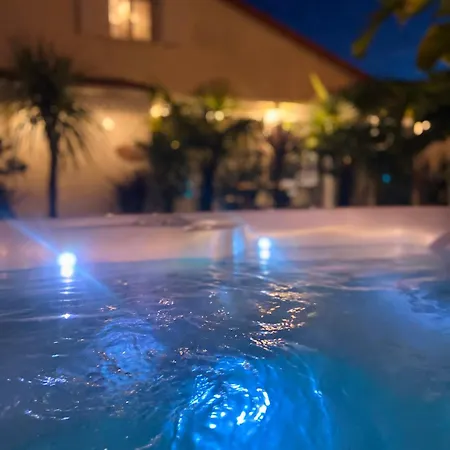 Evasion Tropicale - D'artiste Avec Jacuzzi Prive Dans Un Jardin Exotique Homestay Merignac (Gironde)